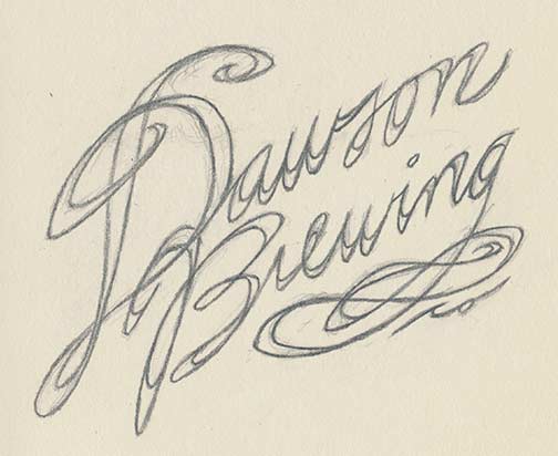 Dawson Brewing sketch
