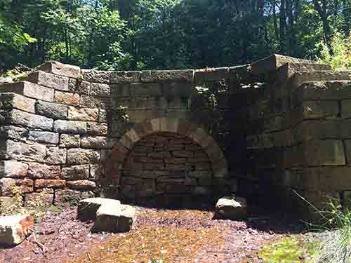 Sandstone culvert